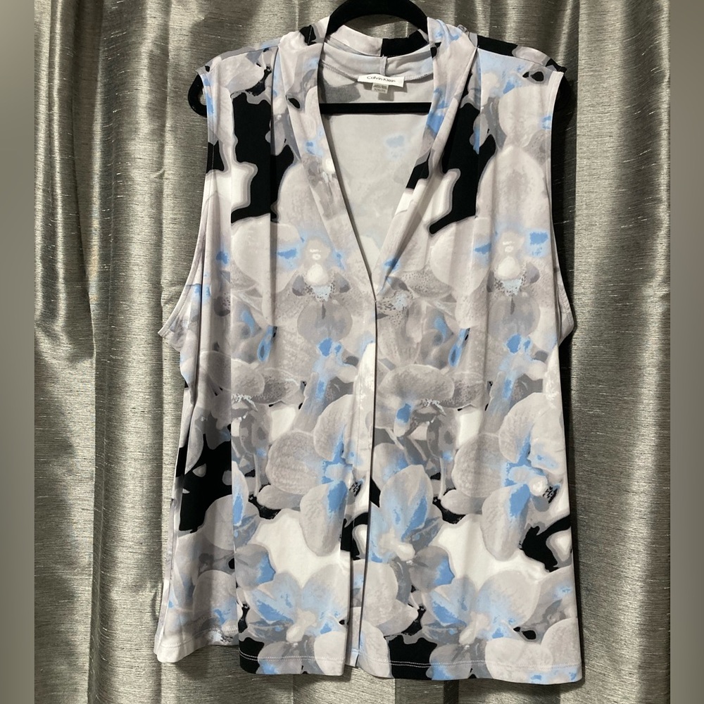 3XL Floral Calvin Klein Tank Top